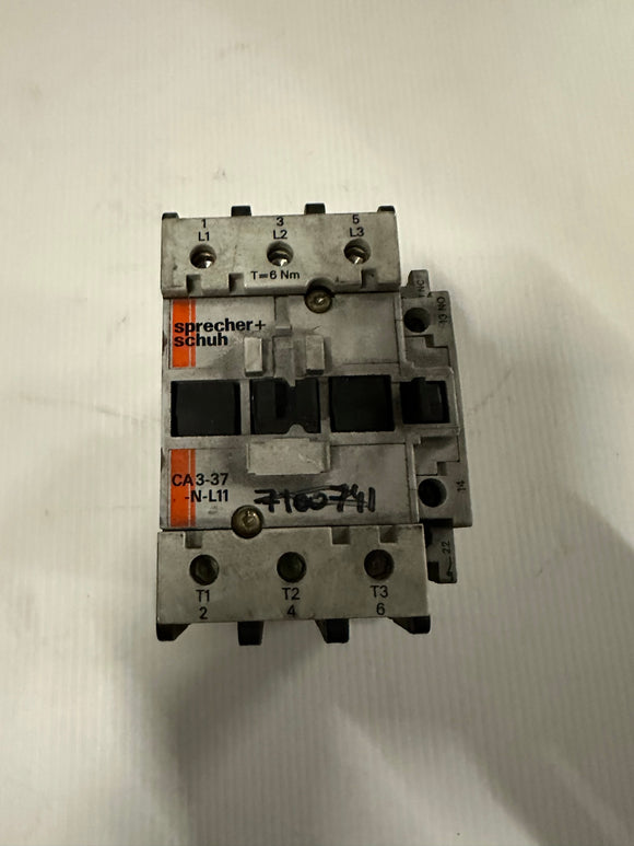 Sprecher schuh CA3-37-N-11 contactor relay