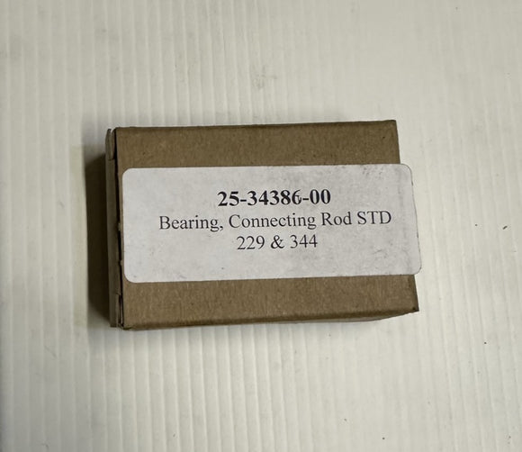 Bearing, Connection Rod STD CT 2.29 / 3.44 25-34386-00